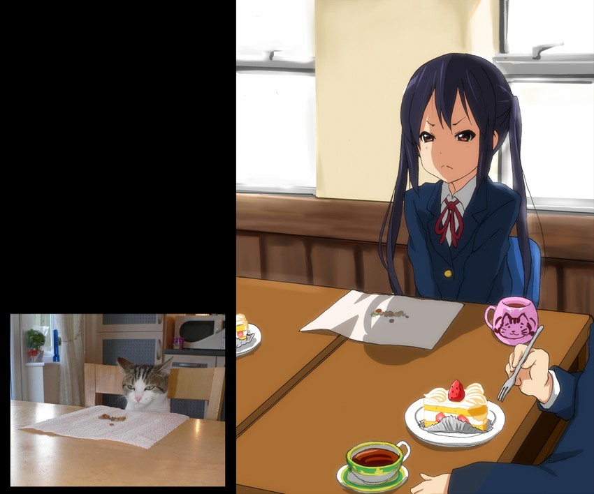 nakano azusa (k-on!) drawn by watanore