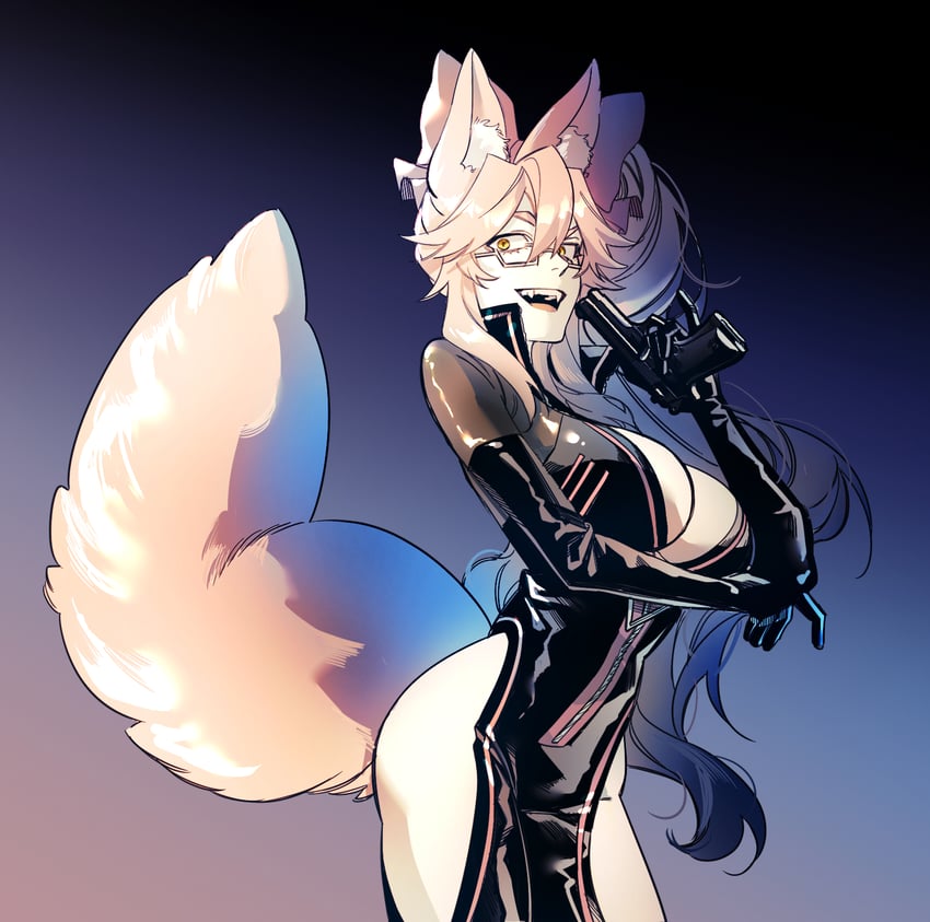tamamo and koyanskaya (fate and 1 more) drawn by jamong120