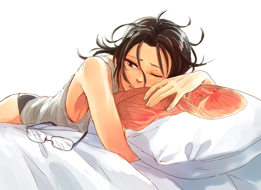 titan, hange zoe, and colossal titan (shingeki no kyojin) drawn by lottalove