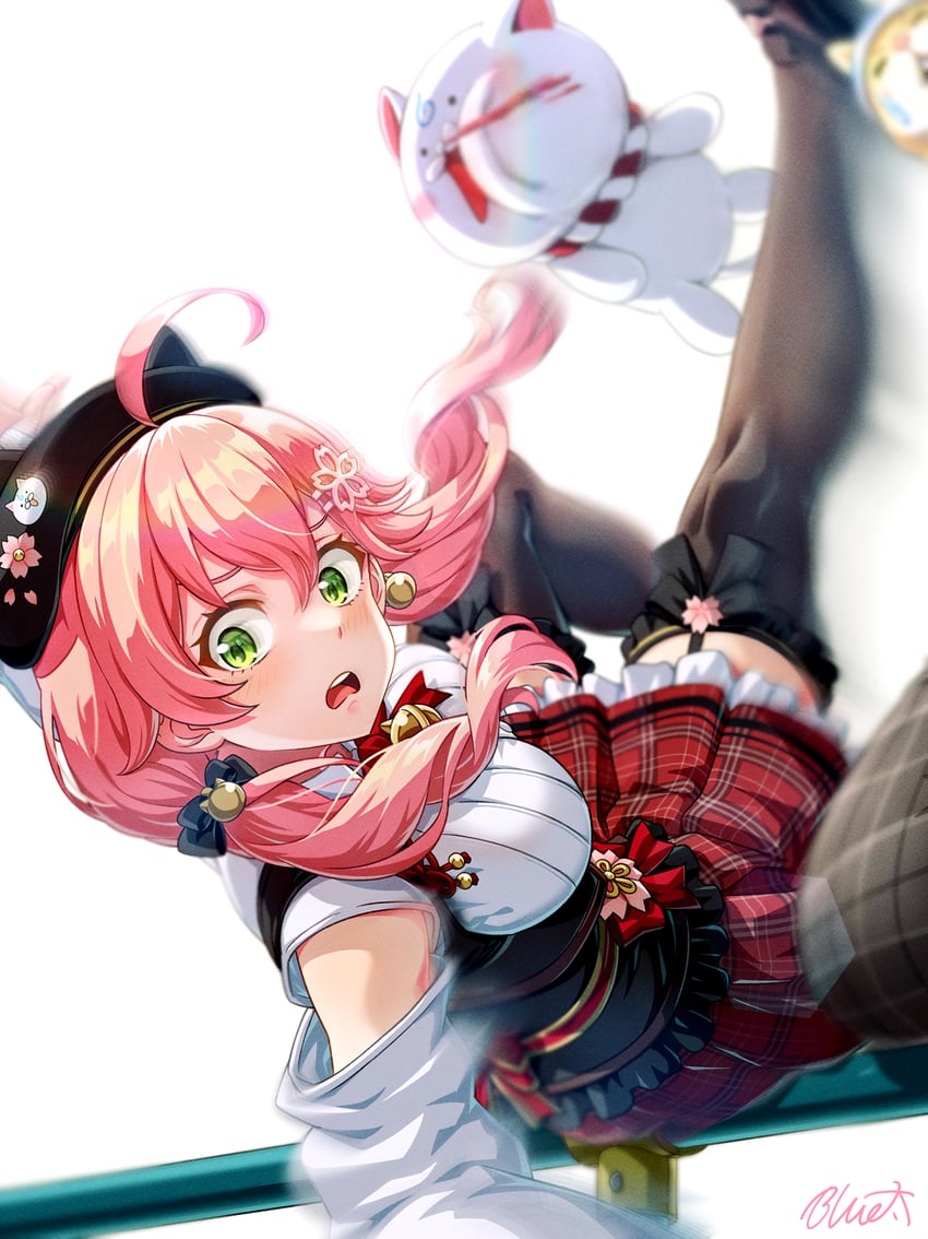sakura miko and 35p (hololive and 1 more) drawn by buru-dai