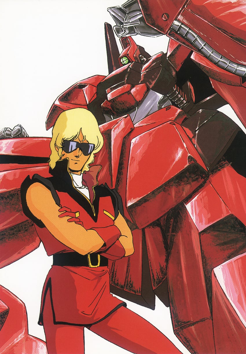 quattro bajeena and rick dias (gundam and 1 more) drawn by kitazume_hiroyuki