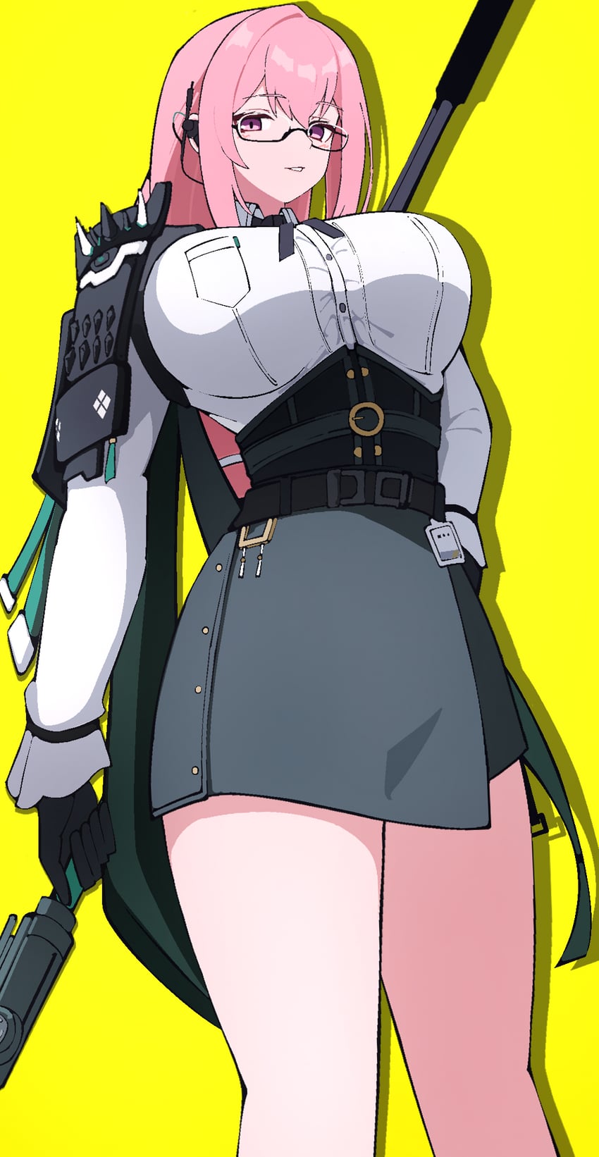 tsukishiro yanagi (zenless zone zero) drawn by yuntaro_(ramen_star)