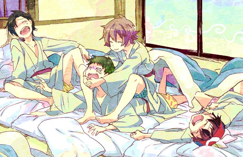 ethan, hilbert, brendan, and lucas (pokemon and 4 more) drawn by shuri_(84k)