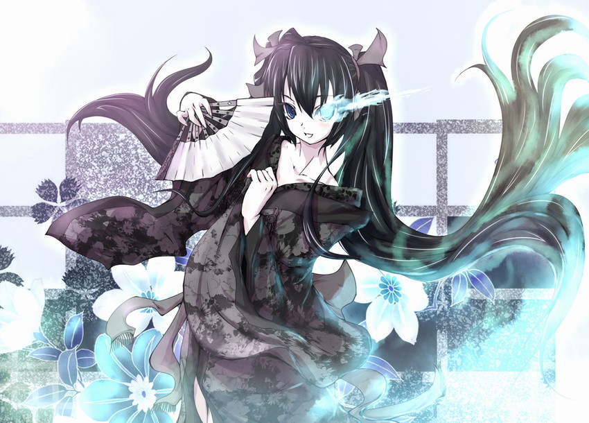 black rock shooter (black rock shooter) drawn by ryuuzaki_ichi