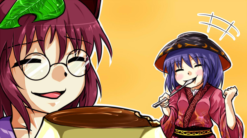 sukuna shinmyoumaru and futatsuiwa mamizou (touhou) drawn by shinkai_no_shachi