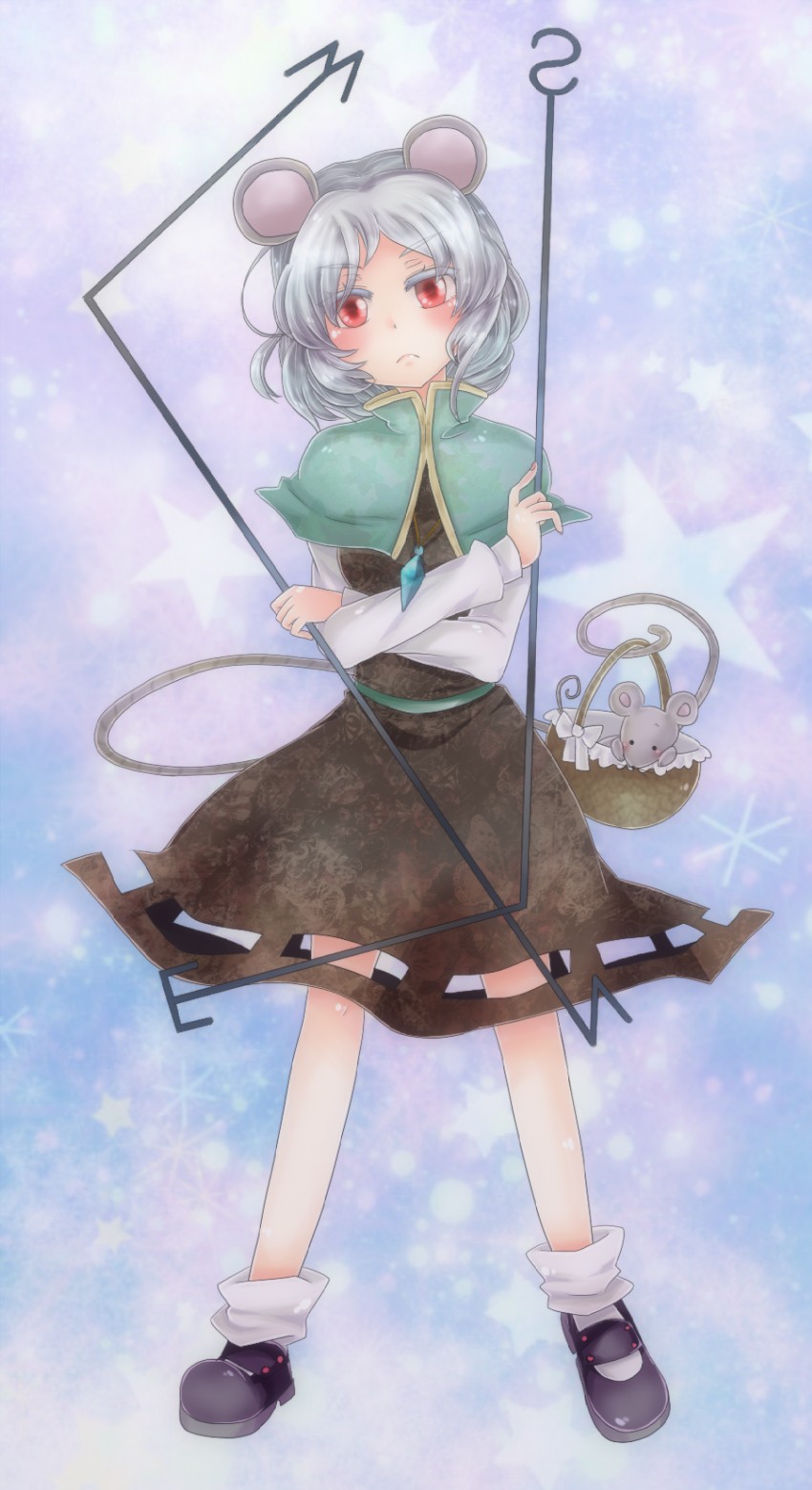 nazrin (touhou) drawn by masuko