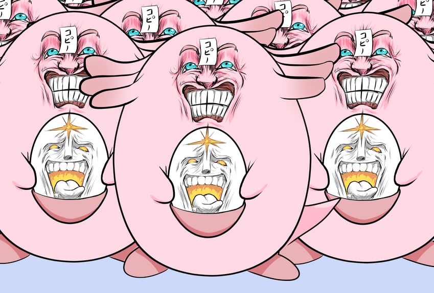 chansey and christopher columbus (fate and 2 more) drawn by misomackerel
