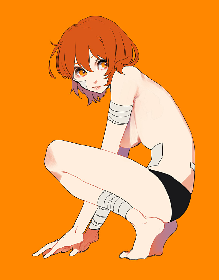 fujimaru ritsuka (fate and 1 more) drawn by tenobe