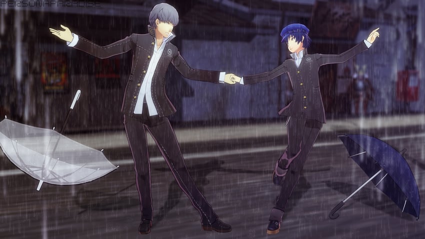 narukami yu and shirogane naoto (persona and 1 more) drawn by personaparadise