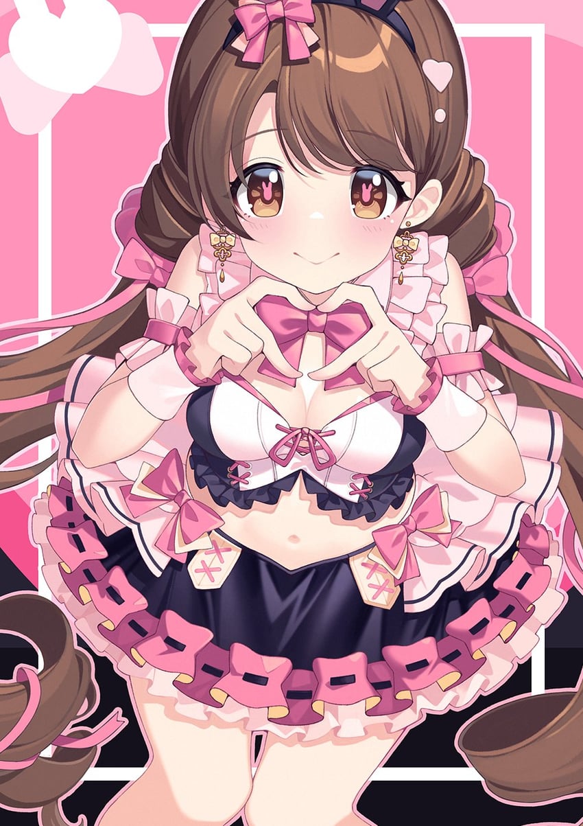 shimamura uzuki (idolmaster and 2 more) drawn by eskimofox