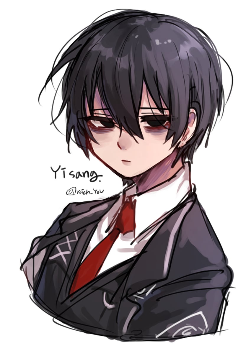 yi sang (project moon and 1 more) drawn by pmchell_04