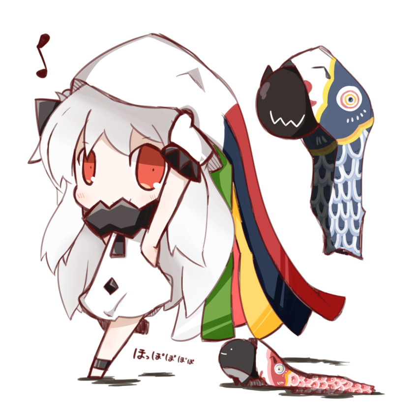 northern ocean princess and i-class destroyer (kantai collection) drawn by nuu_(nu-nyu)