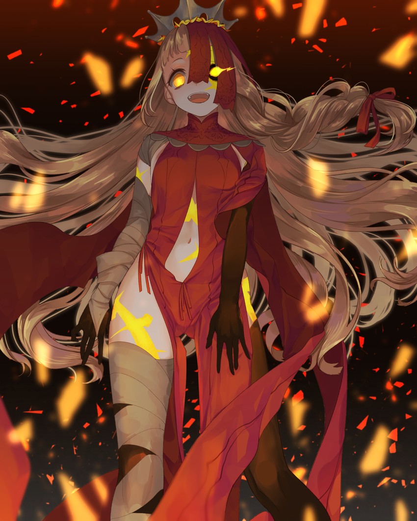 red riding hood and briar rose (sinoalice) drawn by ojo_aa