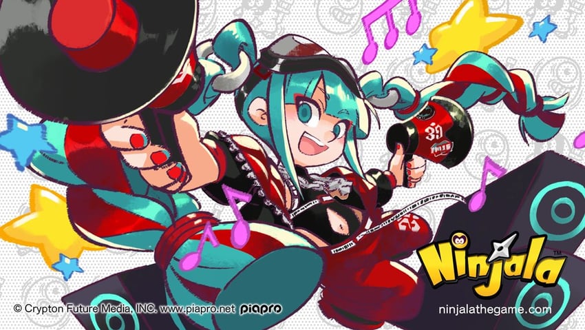 hatsune miku, magical mirai miku, and gumchi (vocaloid and 3 more) drawn by rianti-wong