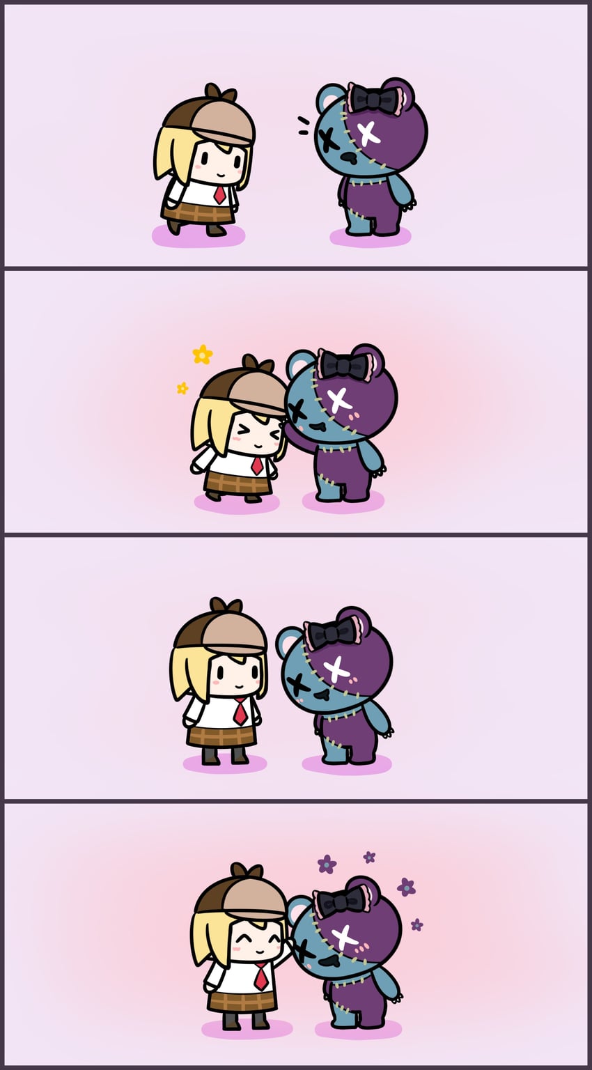 watson amelia, smol ame, and udin (hololive and 2 more) drawn by mpien