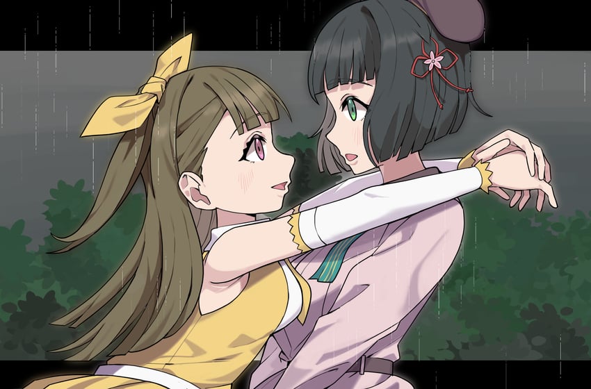 momose ginko and kachimachi kosuzu (love live! and 1 more) drawn by goldluck