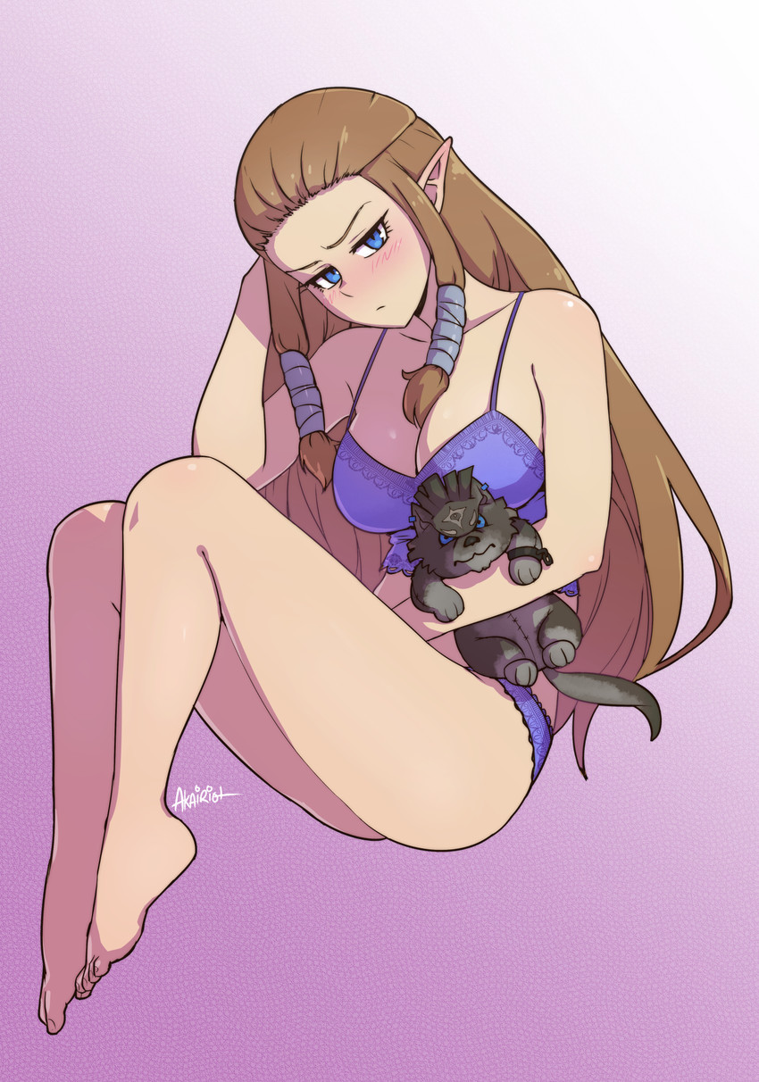 link, princess zelda, and wolf link (the legend of zelda and 1 more) drawn by akairiot