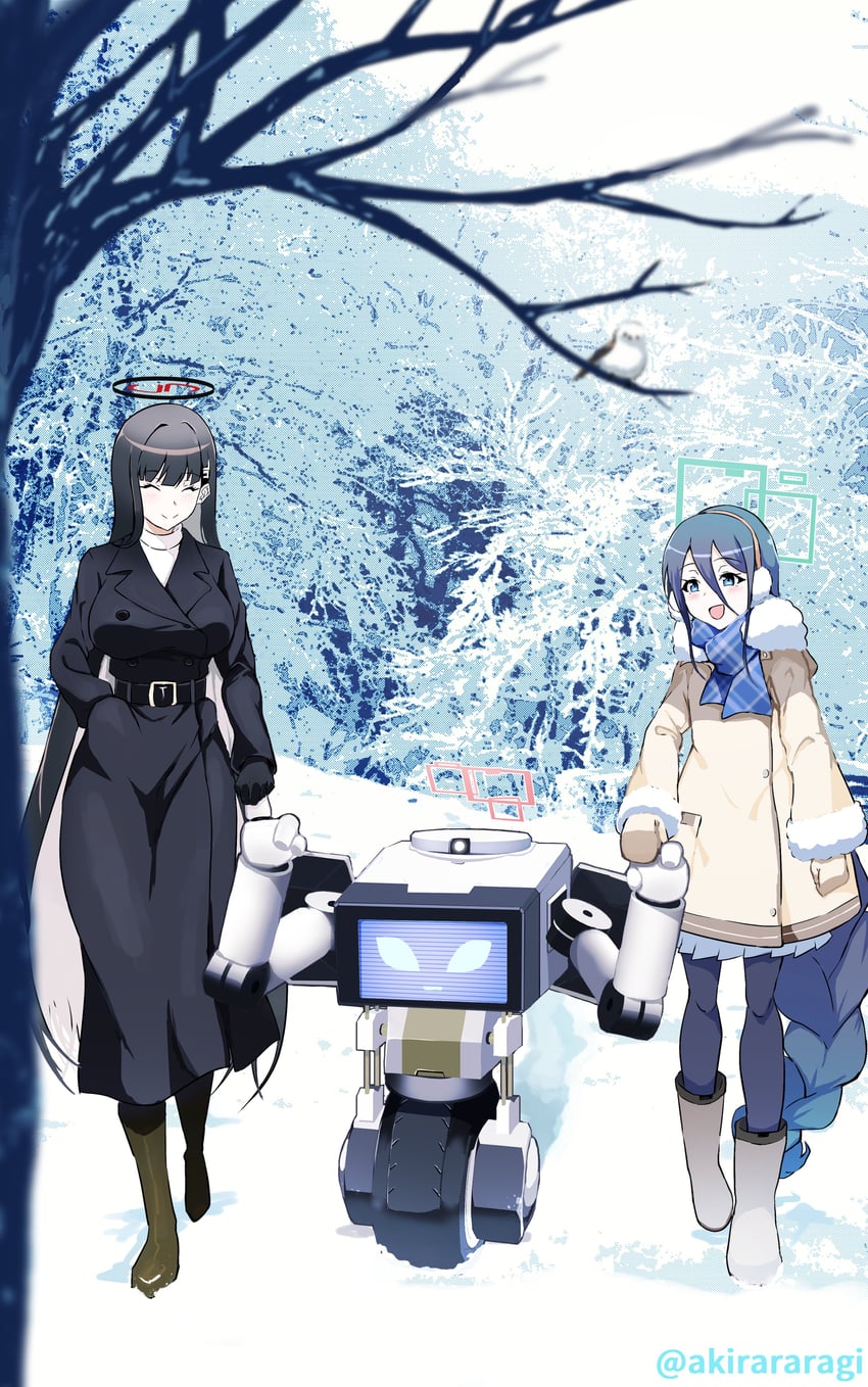 rio, aris, and kei (blue archive) drawn by a-kiraa_(whisper)