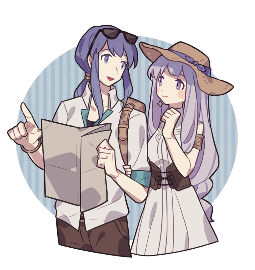 seliph and julia (fire emblem and 1 more) drawn by haconeri