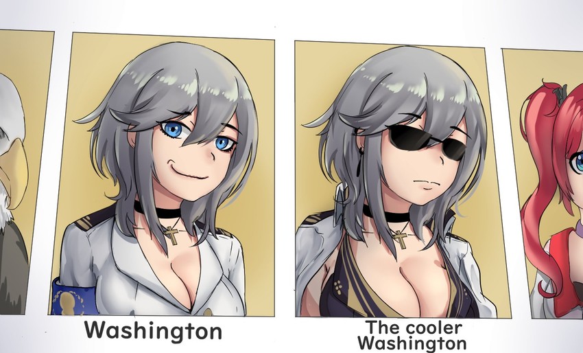 san diego and washington (azur lane) drawn by soruex