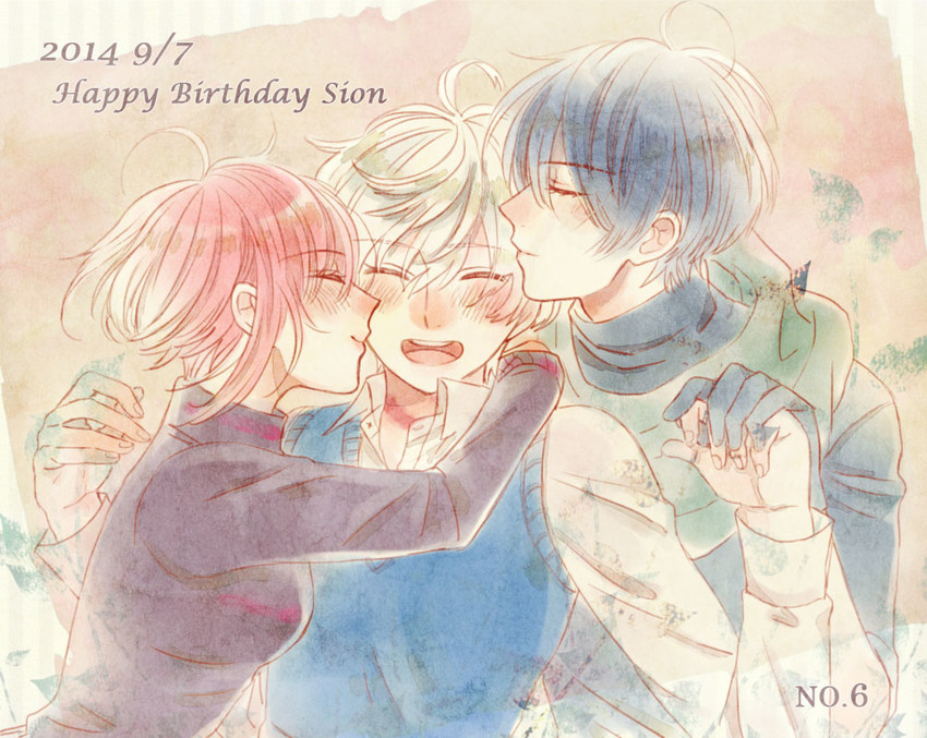 nezumi, shion, and safu (no.6) drawn by shiro_(shounen_to_hero)
