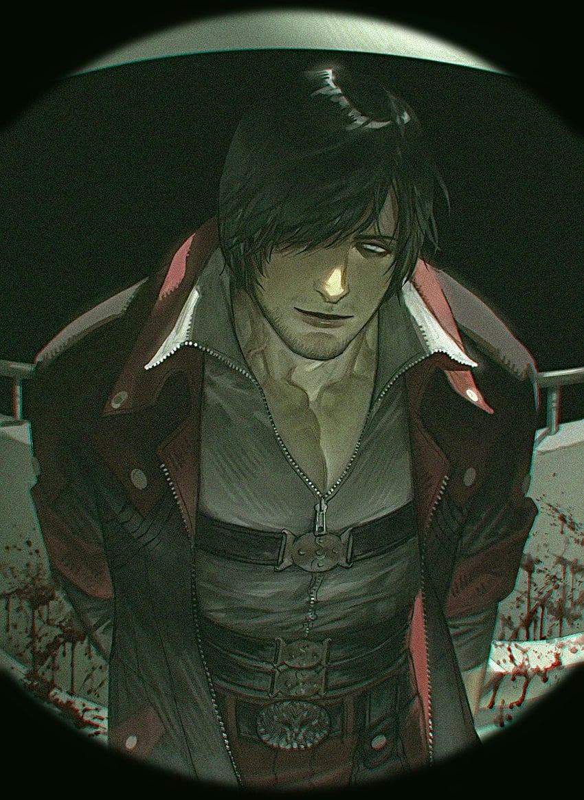 dante (devil may cry and 1 more) drawn by chomuun