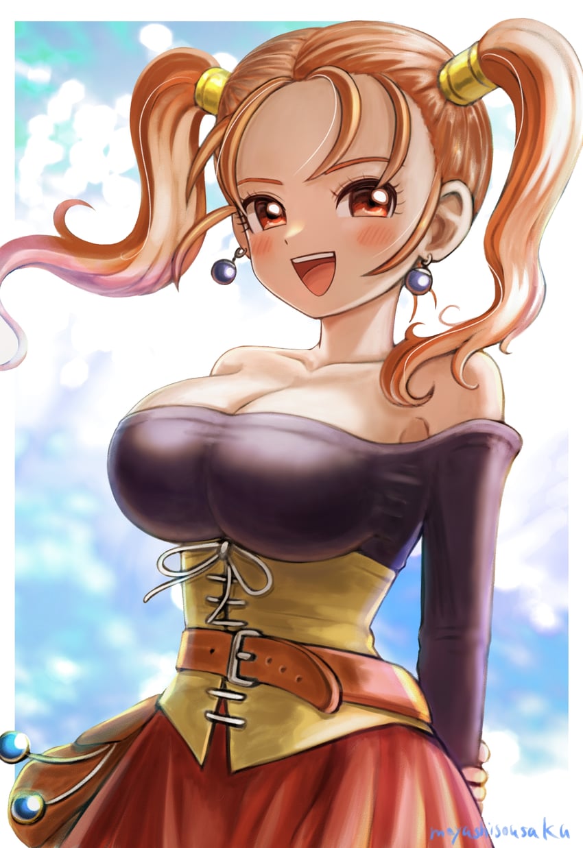 jessica albert (dragon quest and 1 more) drawn by moyapippi