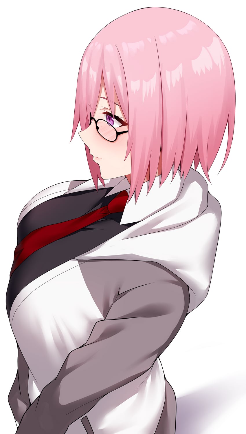 mash kyrielight (fate and 1 more) drawn by arind_yudha