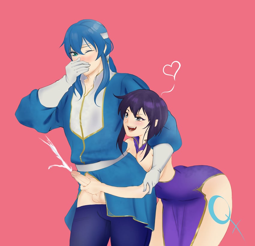 seliph and larcei (fire emblem and 1 more) drawn by ring_echs