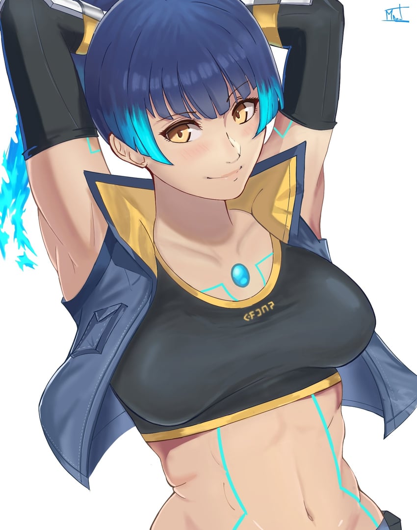 sena (xenoblade chronicles and 1 more) drawn by magdalenus27