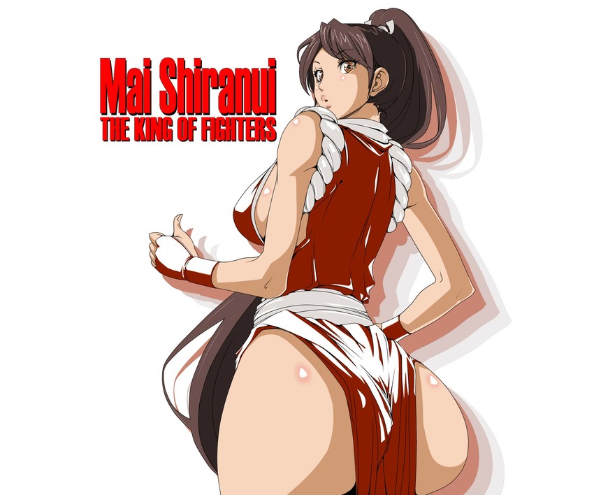 shiranui mai (the king of fighters and 1 more) drawn by tuna21