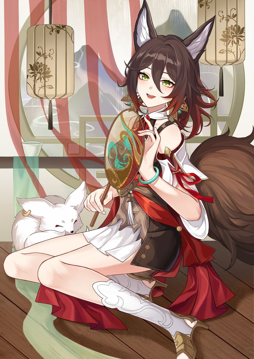 tingyun (honkai and 1 more) drawn by xuan_xuan_xuan_za