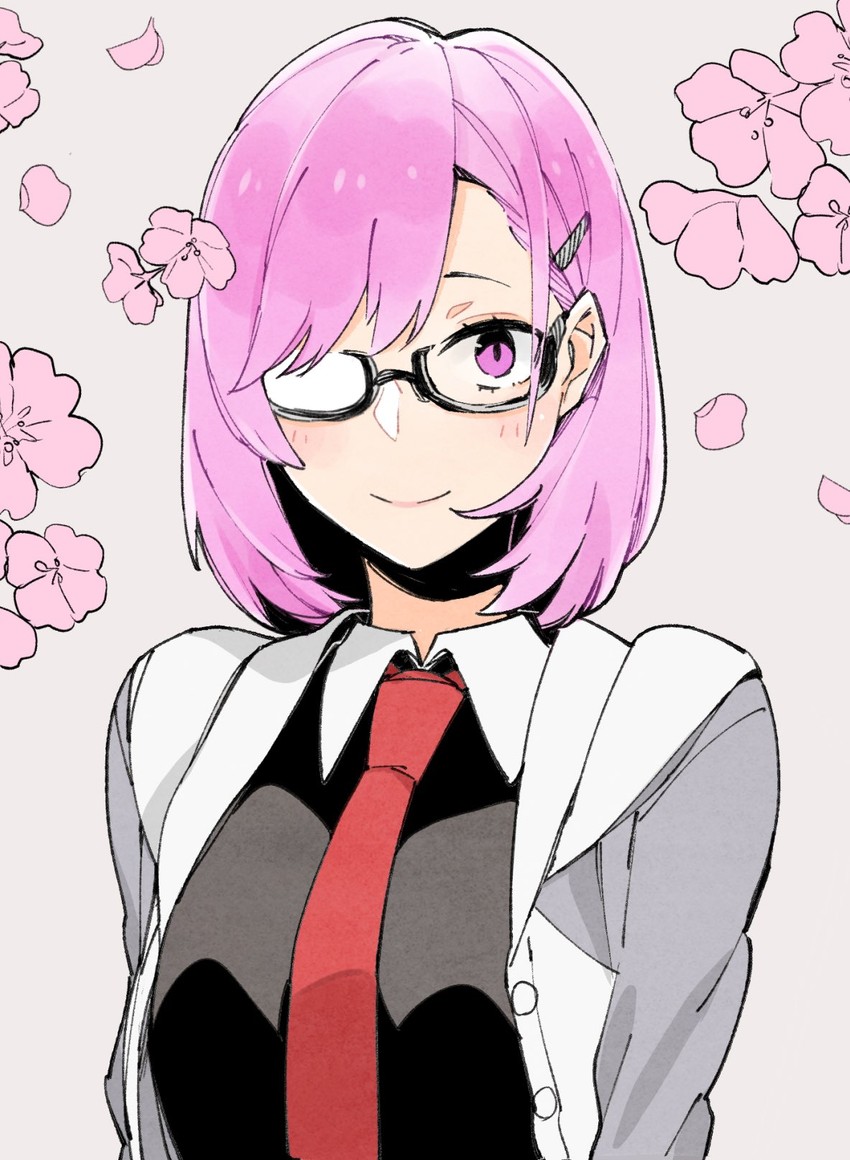 mash kyrielight (fate and 1 more) drawn by naosuke_(morioka_shachuu)