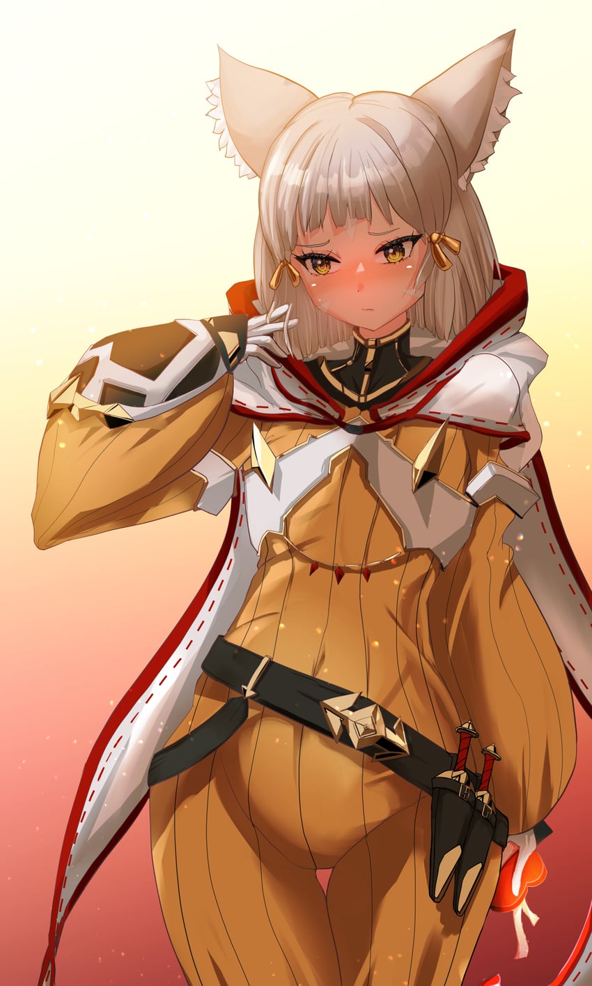 nia (xenoblade chronicles and 1 more) drawn by shindayomon