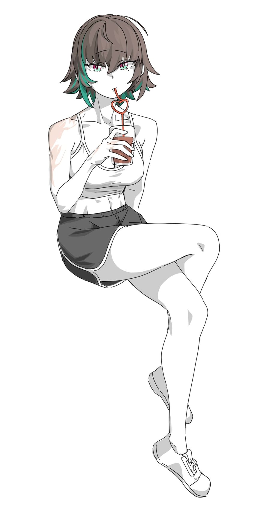 zhaohui (girls' frontline and 1 more) drawn by emile_aoi