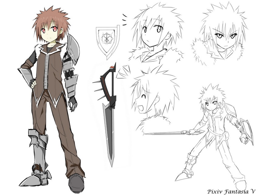 pixiv fantasia and 1 more drawn by sky-freedom