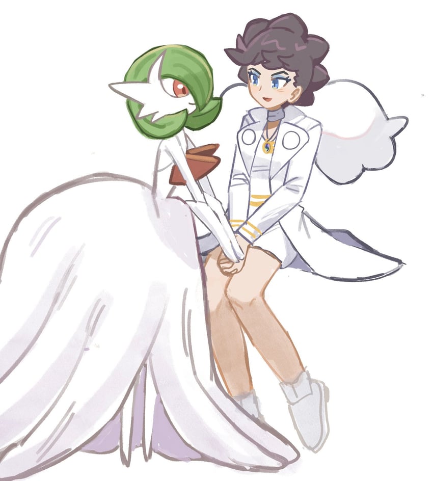 gardevoir, mega gardevoir, and diantha (pokemon and 1 more) drawn by han0579