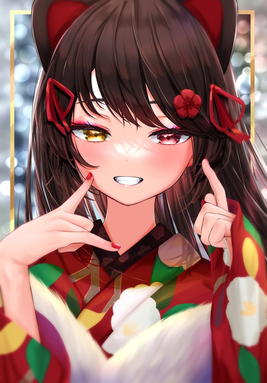 inui toko (nijisanji) drawn by kei-chan_(ultimatekeichan)