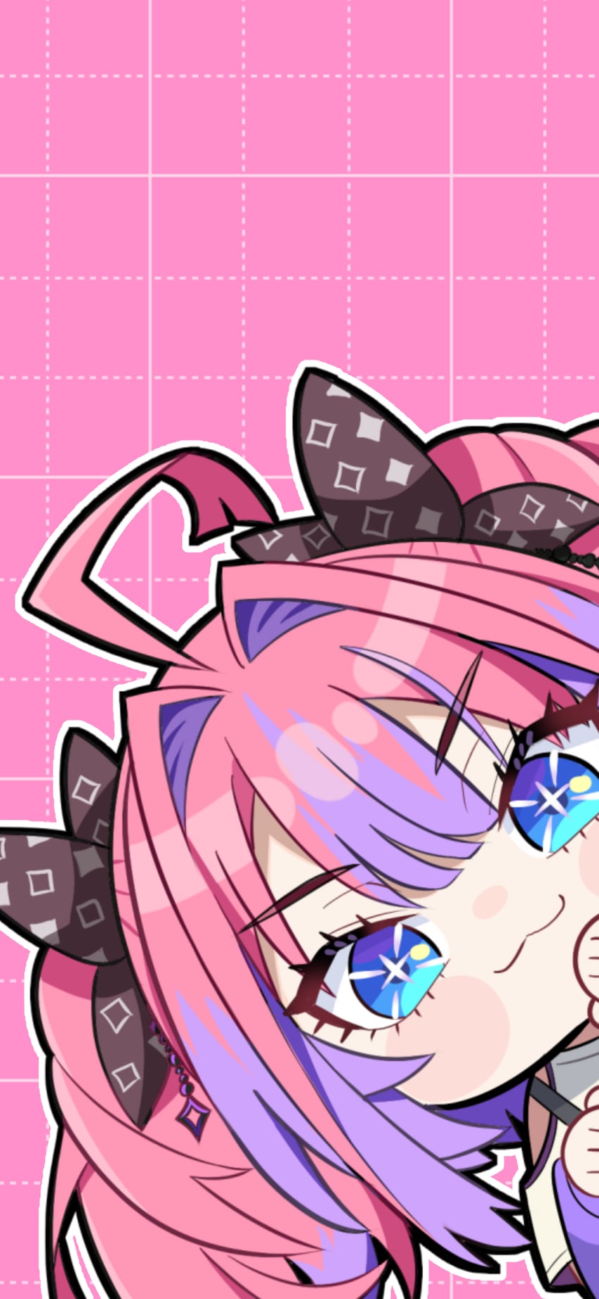 kikirara vivi (hololive and 1 more) drawn by nabe_(nabe_otome)