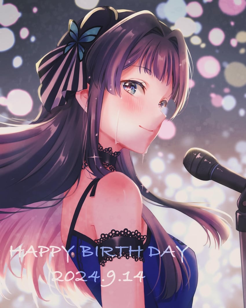 mogami shizuka (idolmaster and 2 more) drawn by kori_(spinsongs)