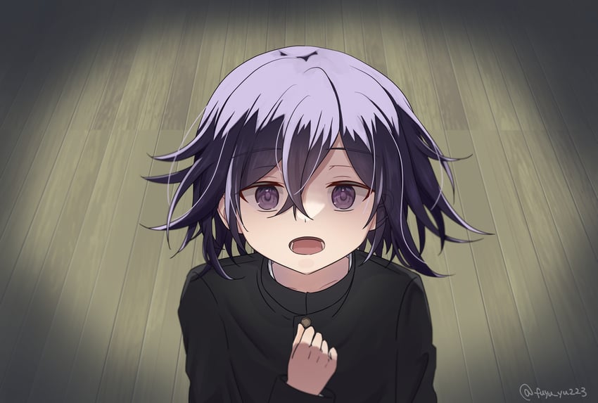 oma kokichi (danganronpa and 1 more) drawn by fuyu_ko