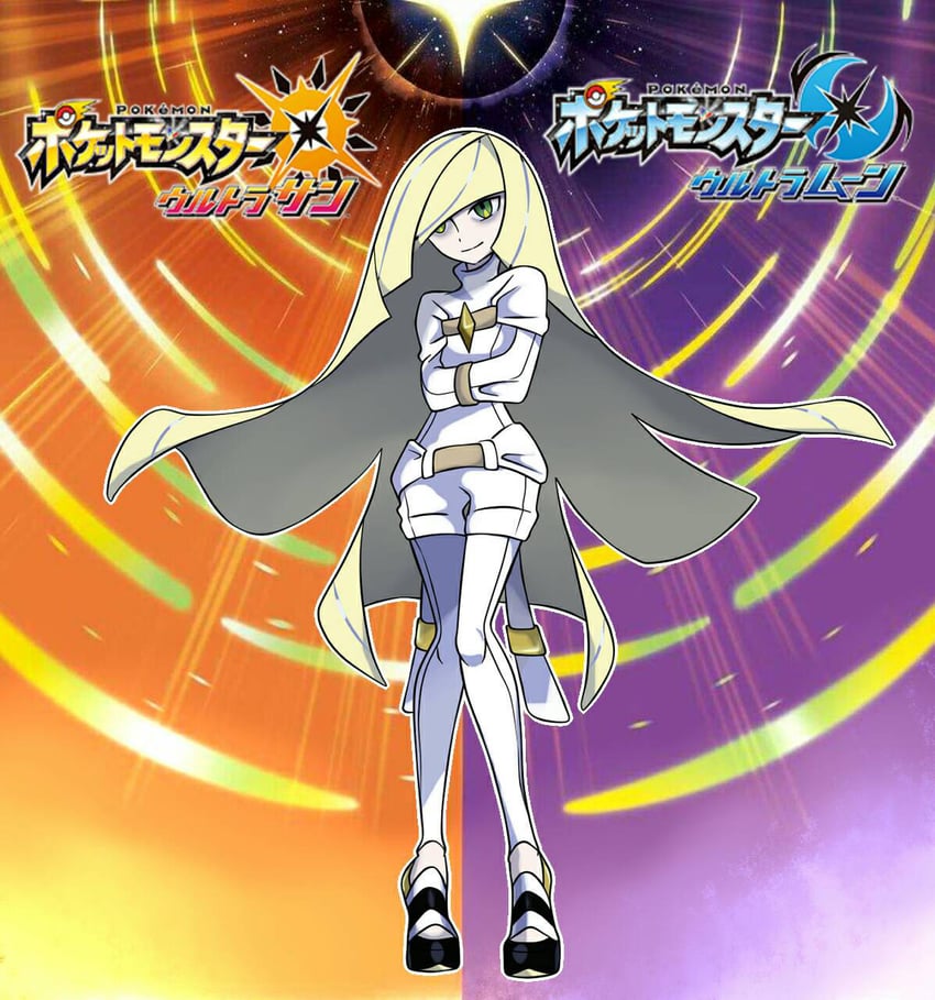 lusamine (pokemon and 1 more) drawn by rjamez-the-v