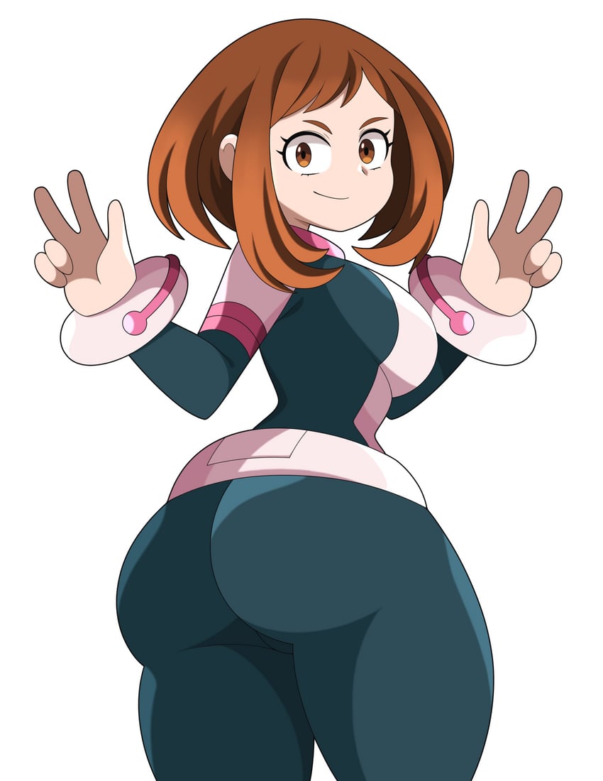 uraraka ochaco (boku no hero academia) drawn by abysswatchers