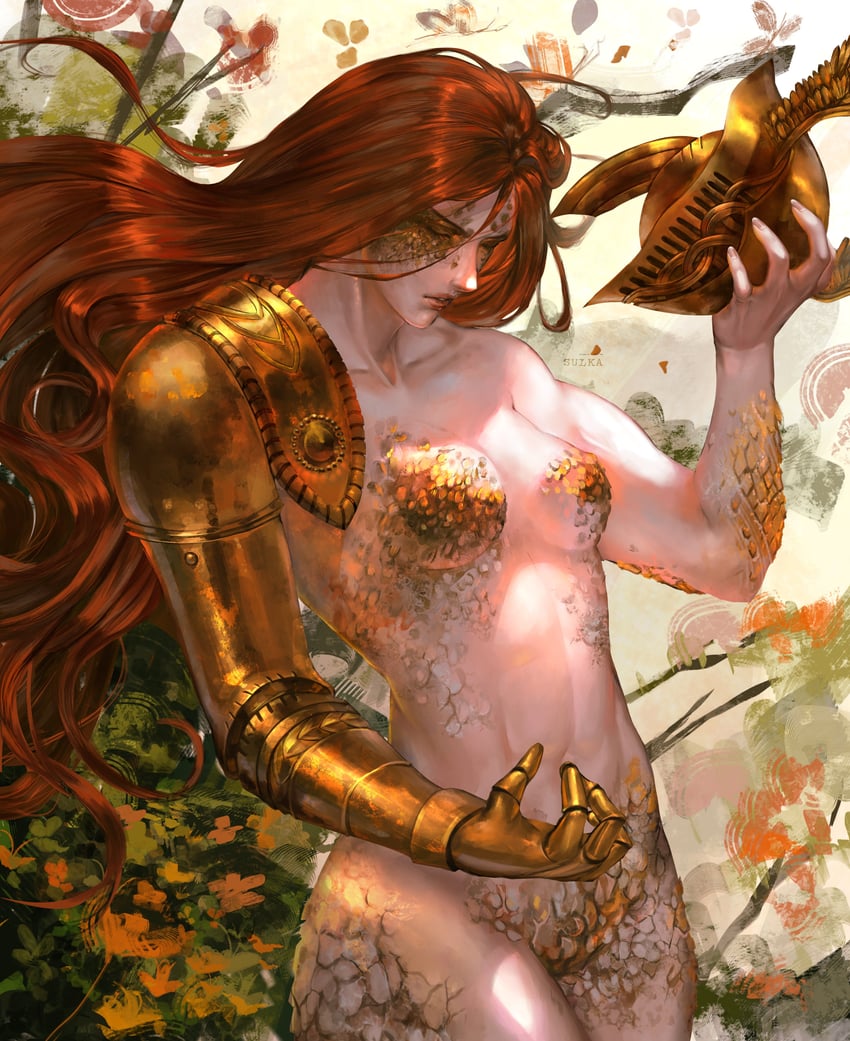 malenia blade of miquella and malenia goddess of rot (elden ring) drawn by sulka_art