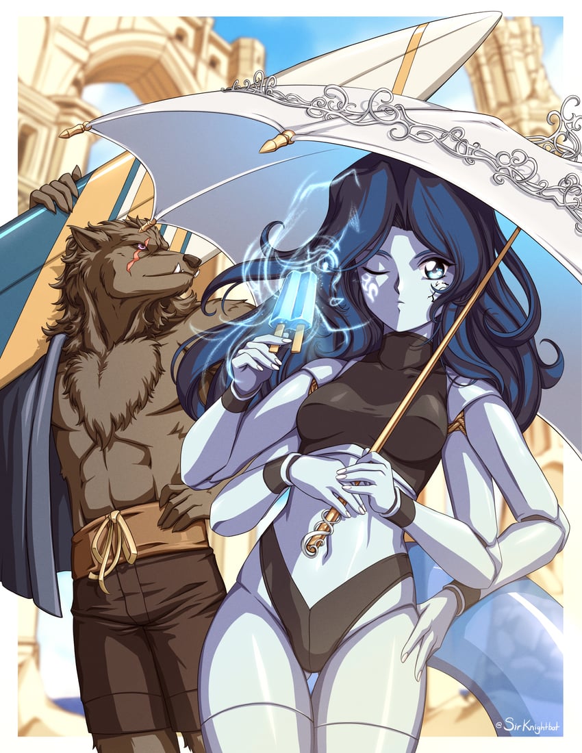 samus aran, ranni the witch, and blaidd the half-wolf (elden ring and 2 more) drawn by sirknightbot