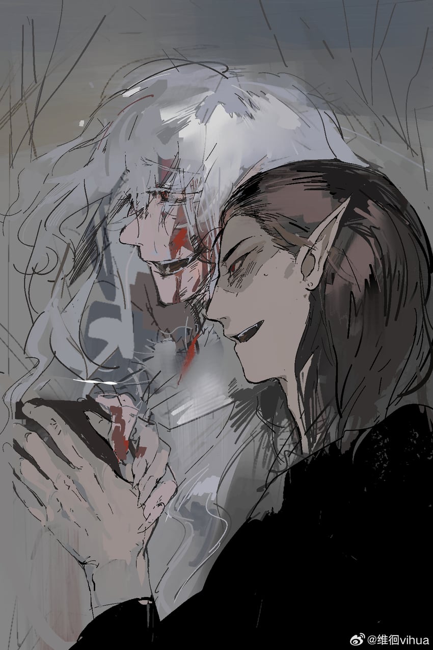 cazador szarr and vellioth (dungeons & dragons and 2 more) drawn by vihua6