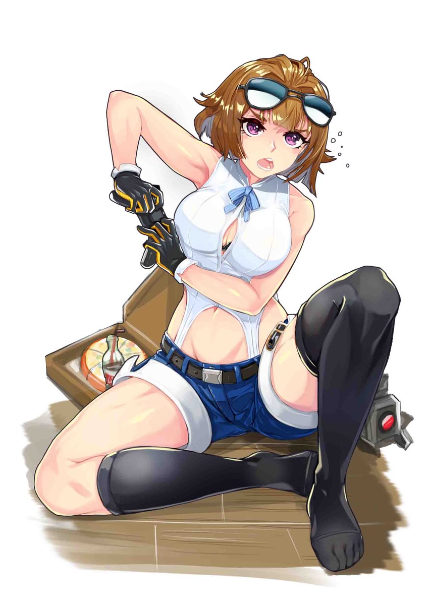 dinergate and grizzly mkv (girls' frontline) drawn by cell_(fu_cell)