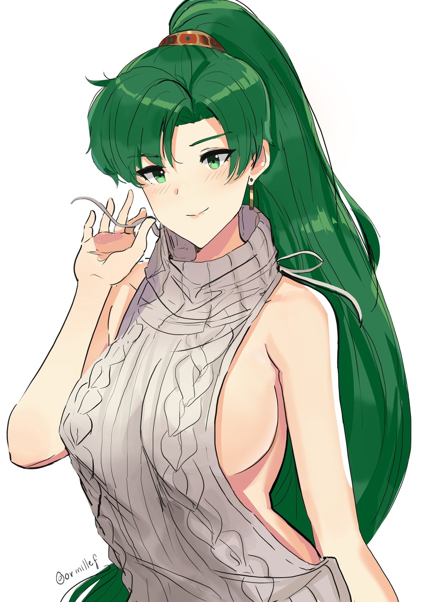 lyn (fire emblem and 2 more) drawn by ormille