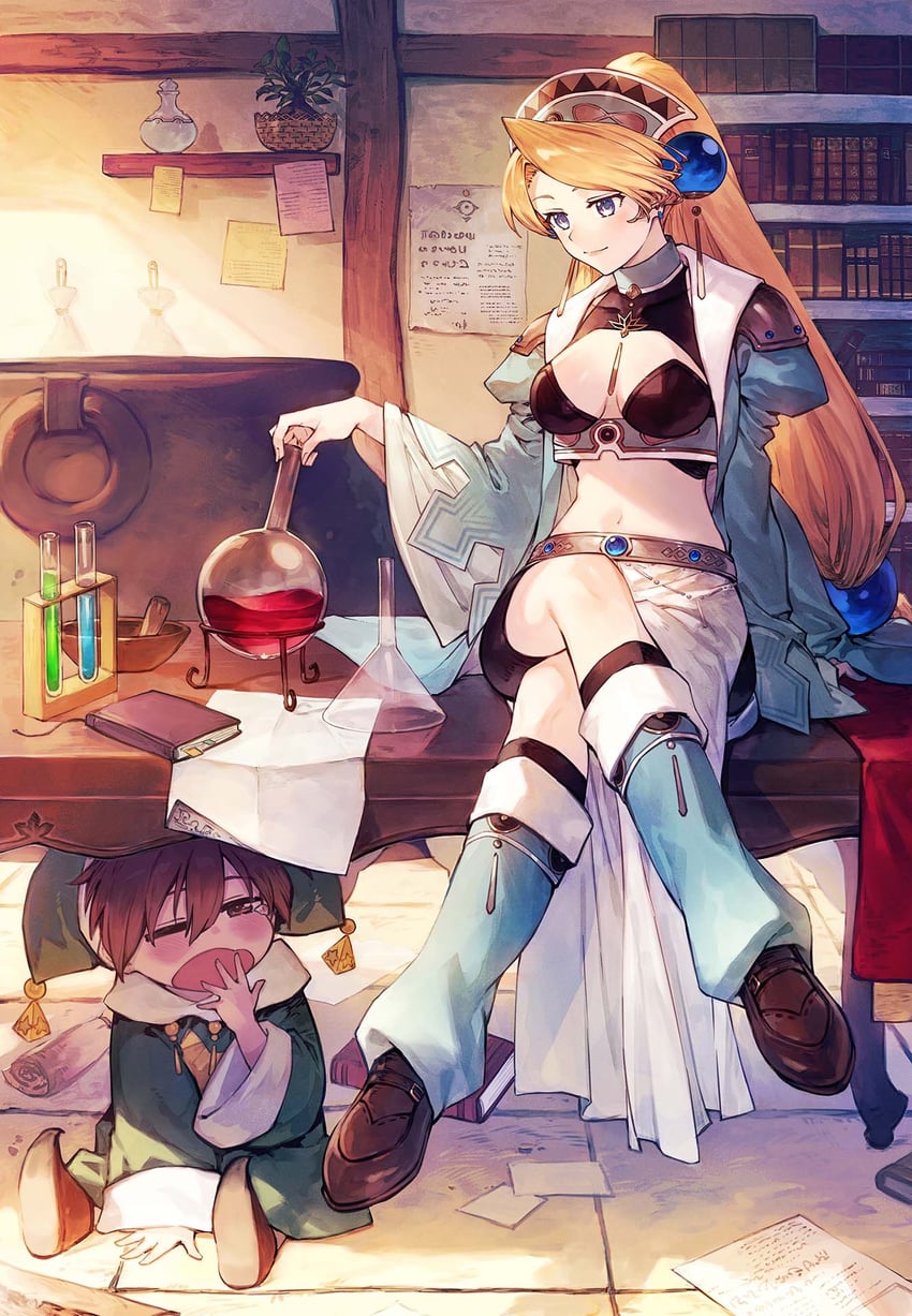 marlone and fairy (atelier and 1 more) drawn by benitama