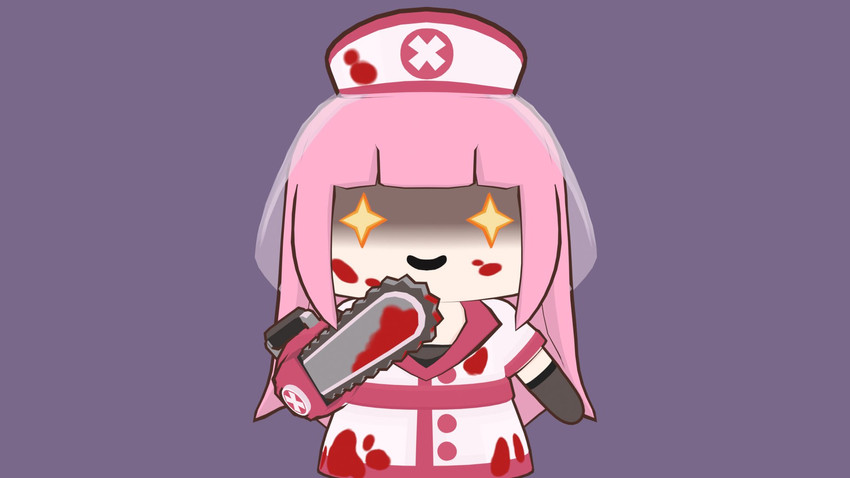 mori calliope and smol calli (hololive and 1 more) drawn by seafoamboy